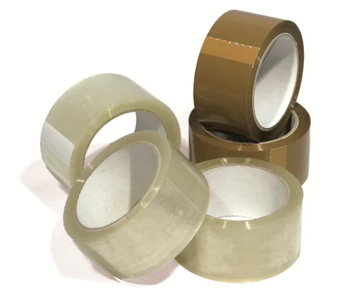 Brown & White Packaging Tape – Industrial-Grade Adhesive Tapes for Secure, Professional Packaging - Image 2